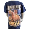 Camisa Infantil Cowboy Bruto Quarter Mile Horse Marinho CB25.3