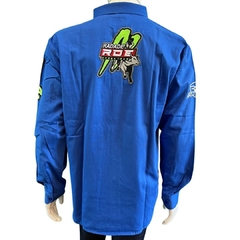 Camisa Masculina Radade ML B Green Bull Azul RDA10 - Barcelos Country