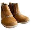 Bota Infantil D'Mello Nobuck Amarelo Wrangler Ziper 010.1