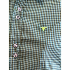 Camisete Laço Forte ML Xadrez Verde/Amarelo/Azul 3107.39 - comprar online