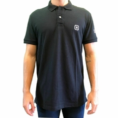 Polo Masculina TXC Custom MC Bordado Preto 6368.01