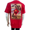 Camiseta Masculina Cowboy Bruto Mangalarga Marchador Vermelha CB58