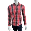 Camisa Masculina By For Men ML Xadrez Vermelho/Preto/Cinza 2860.05