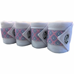 Liga De Descanso Boots Horse Velcro Estampado Branco 9637 - comprar online