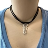 Choker EL Cavalo Preto/Chumbo CH108.2