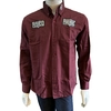 Camisa Masculina Radade ML B Rodeo Ram Vinho RDA120