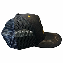 Boné Infantil Simbolo Mangalarga Marchador Preto/Dourado BN184 - comprar online