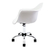 Cadeira Eames Com Braço Branca Office Cromada na internet