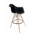 Conjunto 2 Banquetas Eames Com Braço Preta - comprar online