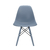 Cadeira Eames Pp Azul Zimbro Pés Em Polipropileno - comprar online