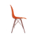 Cadeira Eames Pp Laranja Tower Base Cobre na internet