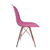 Cadeira Eames Pp Rosa Chiclete Tower Base Cobre na internet