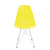 Cadeira Eames Pp Amarela Eiffel Cromada - La Mobilia