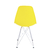 Cadeira Eames Pp Amarela Eiffel Cromada na internet