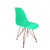 Cadeira Eames Pp Verde Tiffany Eiffel Cobre