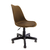 Conjunto 2 Cadeiras Saarinen Pp Marrom Old Office Base Preto - comprar online