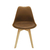 Cadeira Saarinen Pp Marrom Old Wood - comprar online