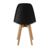 Cadeira Eames Wood Preto na internet