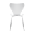 Cadeira Jacobsen Pp Branca Cromado - La Mobilia