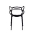 Conjunto 4 Cadeiras Allegra Preto em Polipropileno - loja online
