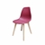 Cadeira Eames Wood Vermelho Falu