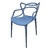 Conjunto 4 Cadeiras Allegra Azul Zimbro em Polipropileno - comprar online