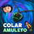 Colar Amuleto Coraline