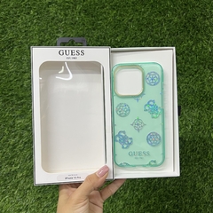 Guess Aqua Glitter ip 14 pro max