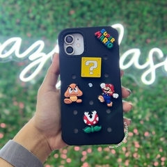 MARIO CASETIFY BLACK CHARMS IP 13/14/15