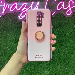 Case Pink con anillo Xiaomi Note 8Pro