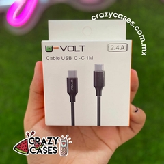 Cable C-C (1 M) U-VOLT (NEGRO)