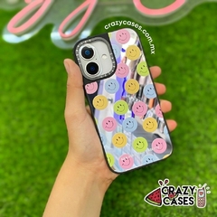 Case Mirror Happy Face Casetify - iPhone 14 pro - comprar en línea