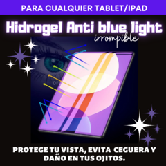 Hidrogel anti-blue light tablet/ipad