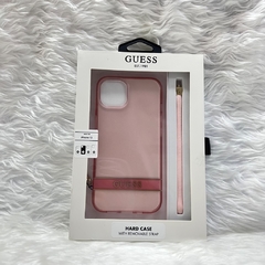 GUESS CLEAR PINK IP14 PRO - comprar en línea