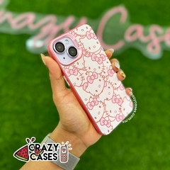 case hello kitty collage ip 14 pro - comprar en línea