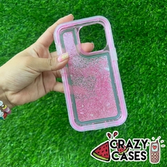 Ultra uso rudo-glitter rosa ip 13 pro max - comprar en línea