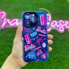 Casetify Barbie blue Glitter ip15 Plus