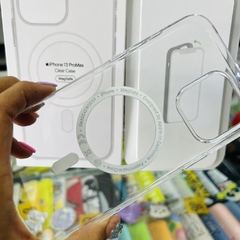 Magsafe original Apple transparente ip 15 - Crazy Cases