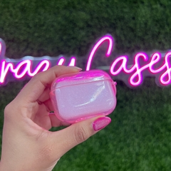 Barbie pink glitter- airpods pro 1 y 2 - Crazy Cases