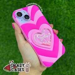Barbie heart dark pink-ip 13/14/15 - Crazy Cases