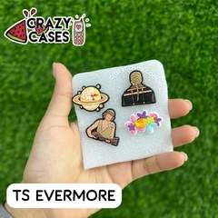 Taylor Swift- Evermore set pines/charms