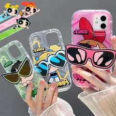 Bombón- powerpuff + pop socket ip 11 - Crazy Cases