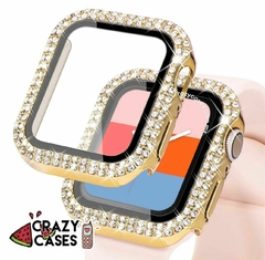 Case apple watch cristales- gold 41mm