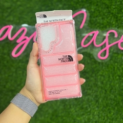 North Face uso rudo pink transparente Samsung S23 ULTRA