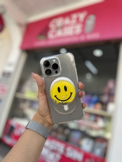 Pop Magsafe Happy Face glitter - comprar en línea