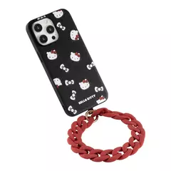 Hello Kitty Black+ strap roja - iPhone 15 pro max en internet