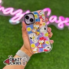 Case Snoopy holográfica ip 14 pro max