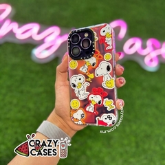 Case Snoopy holográfica ip 13 pro max - Crazy Cases