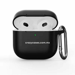 Case silicon black Airpods 4 gen