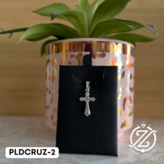 Cruz mod #2 - dije de Plata .925